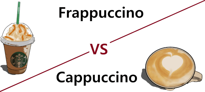 Frappuccino vs Cappuccino – How Big is the Difference?