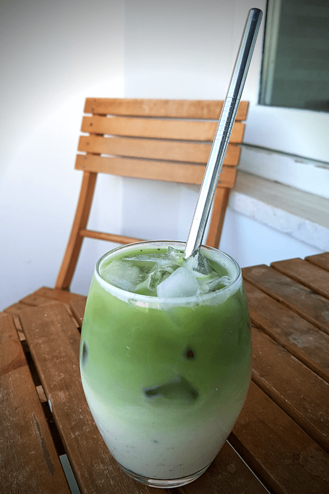 Iced Matcha Green Tea Latte Vegan Non Vegan Recipe