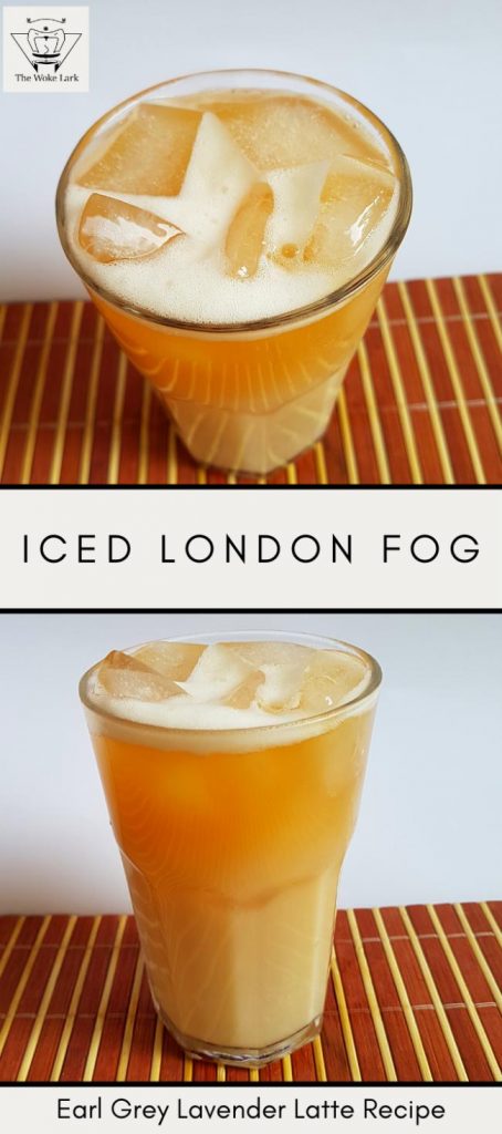 venti iced london fog tea latte